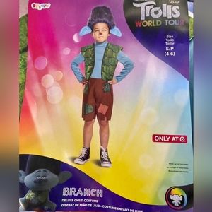 Trolls Branch costume size 4/6